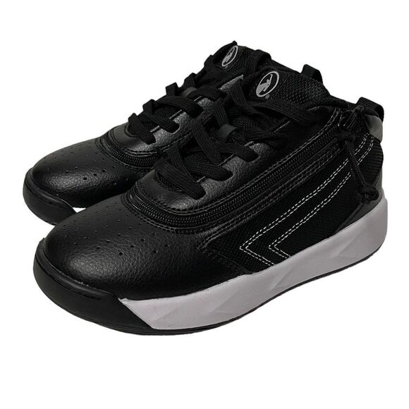 NWOB BILLY FOOTWEAR Sport Hoop High Top Zip Sneakers 1 Wide - Picture 2 of 7